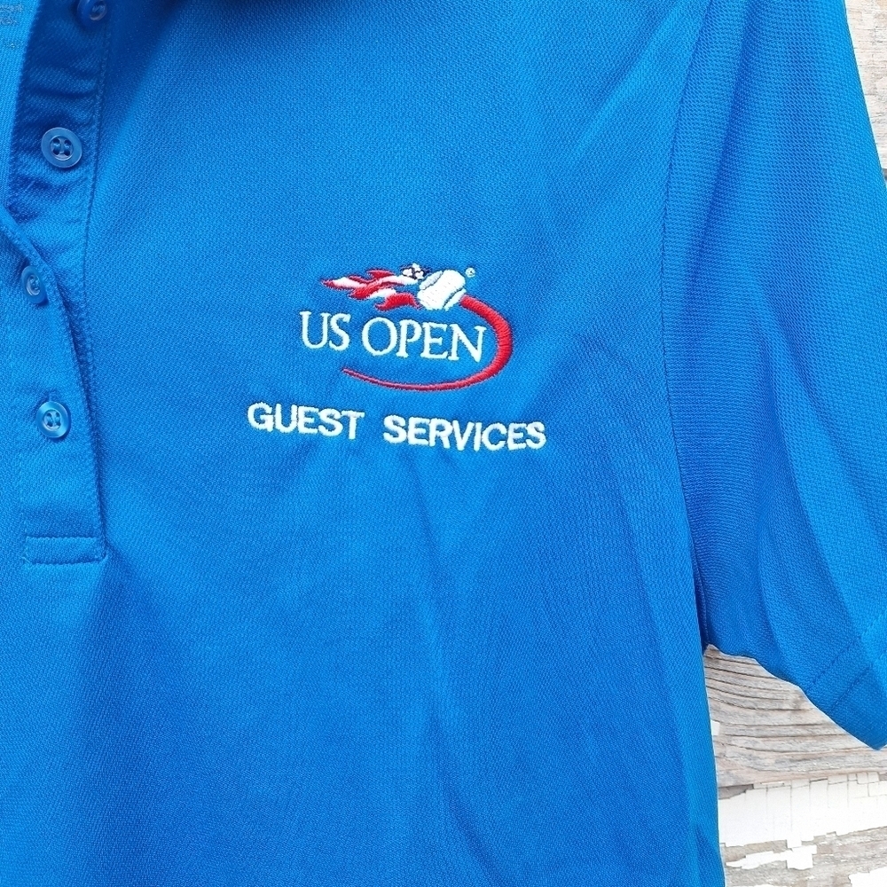 🌟 US Open Guest Services Staff Women Polo Shirt Tennis U.S. Ladies Size Small - Picture 2 of 4